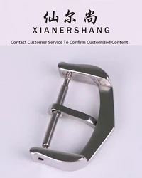 XIANERSHANG Custom C-ARTIER TANK Watch Clasp 12MM 14MM 16MM 18MM Polishing Belt Buckle Stainless Steel Pin Buckle Watch Accessor