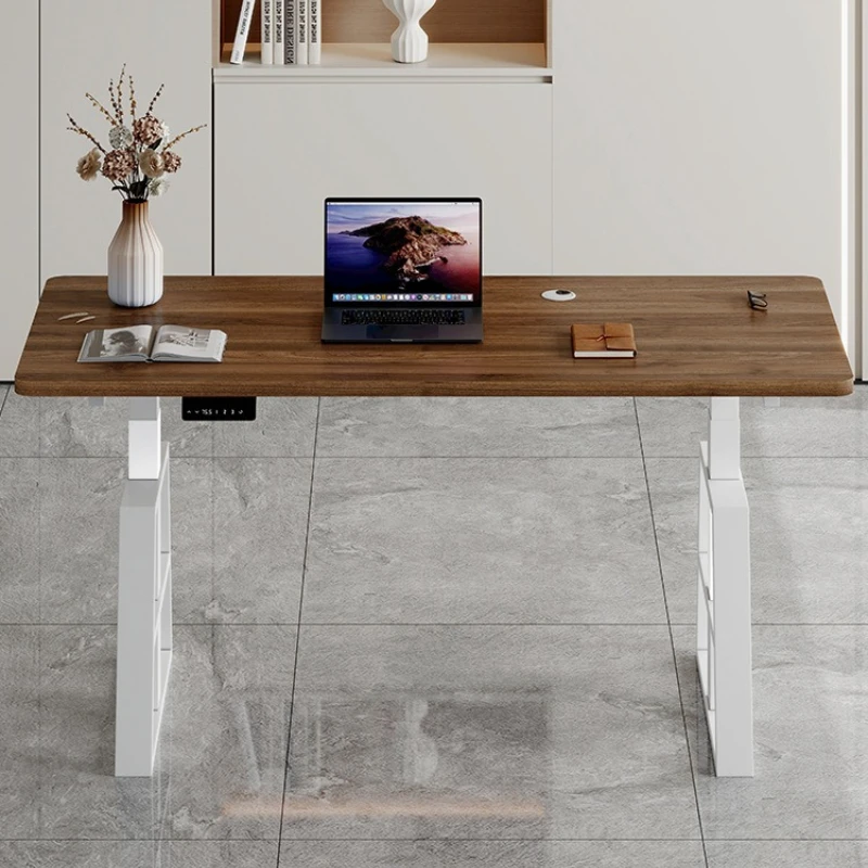 Electric lifting computer table intelligent home height adjustable gaming desks office practical escritorio elevable furniture