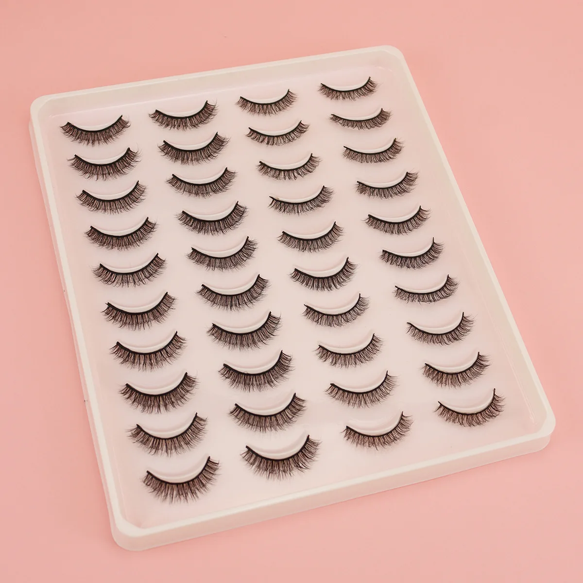 3D Faux cils Faux vison cils épais naturel doux Extension de cils cils Volume dramatique longs cils Maquiagem