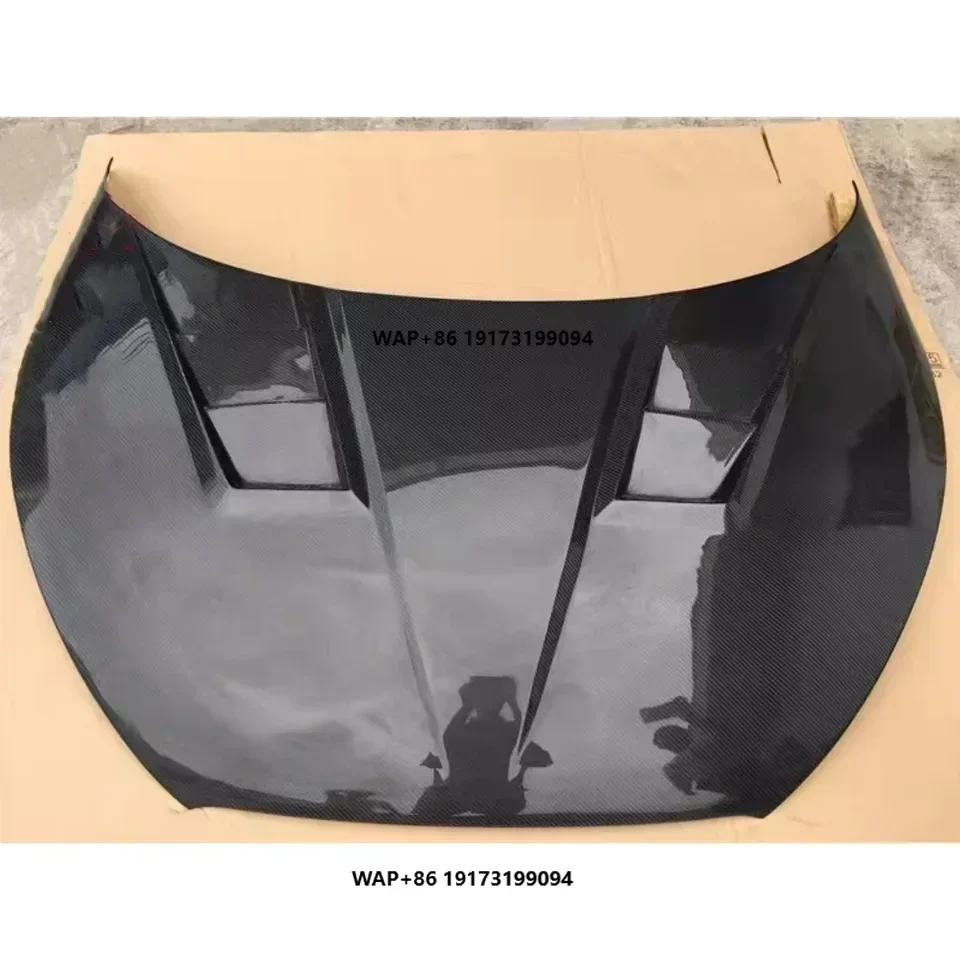 

New Carbon Fiber Engine Cover Hood for-Hyundai Veloster Modified Bonnet Hood Scoop Body Kit Car Accessories