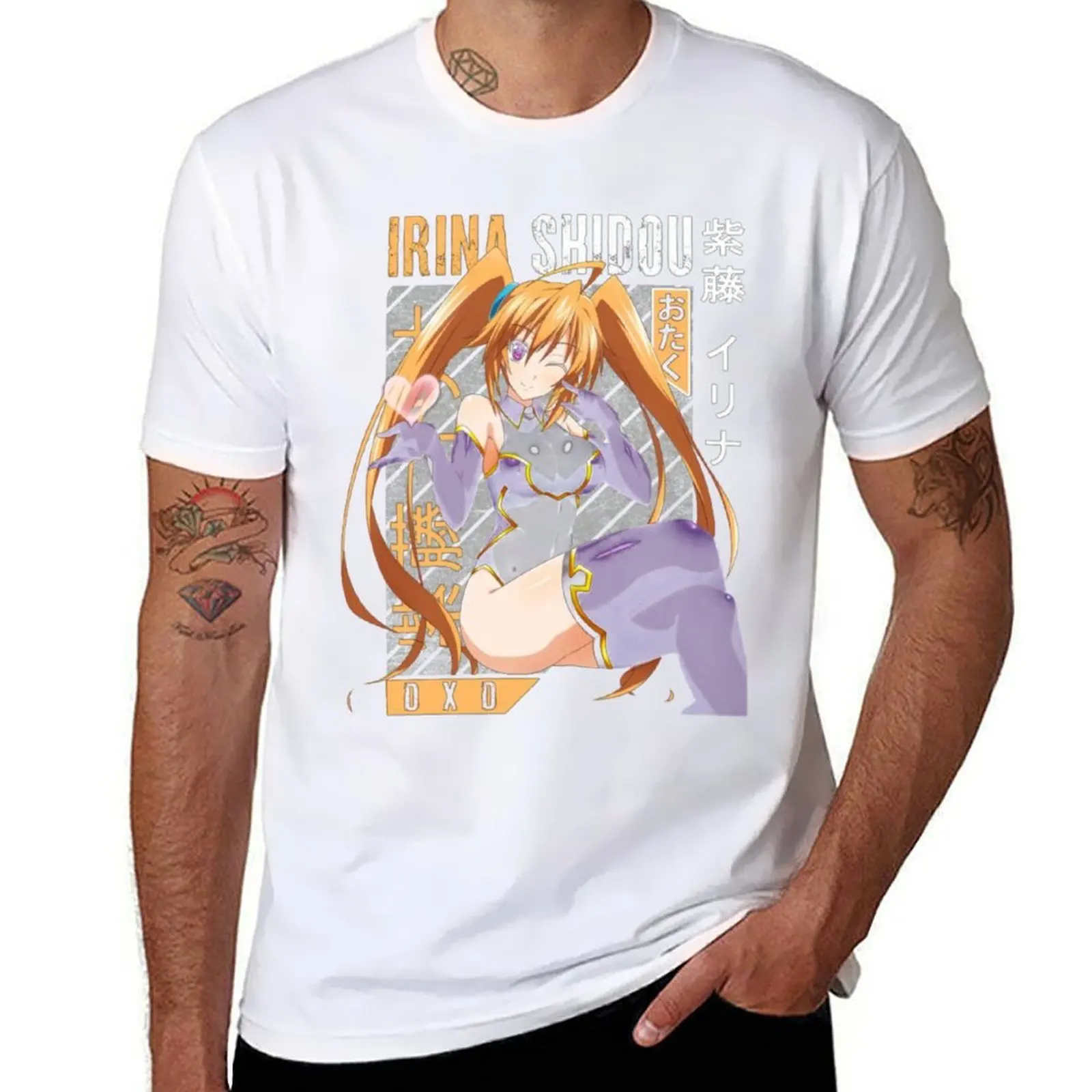 

Irina Shidou T-Shirt t shirts cotton 100% man t shirt summer T-Shirt