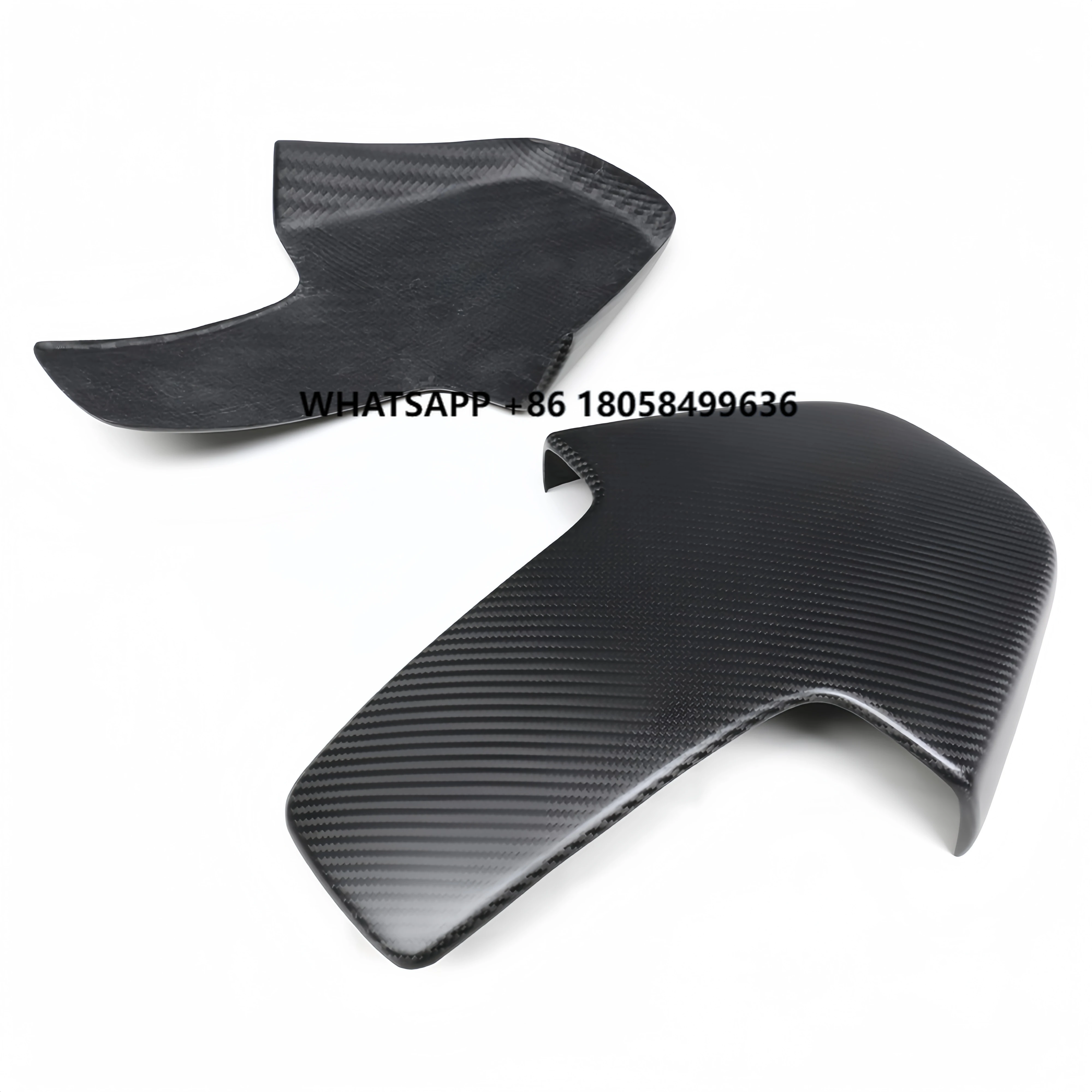

For BW M2 G87 2020-IN Dry Carbon Fiber Front Semi-wrapped Seat Back Cover Shell Interior Trims Replacement Decoration Parts