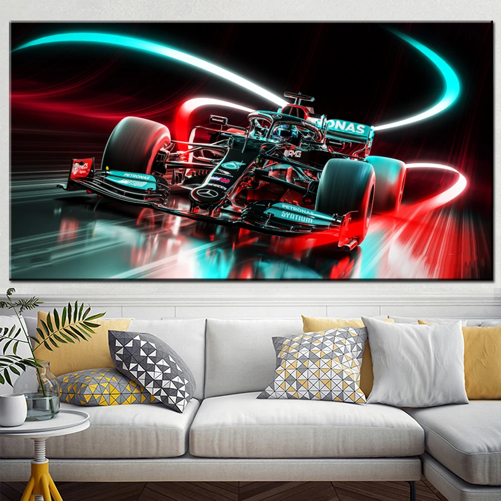 لوحات فنية جدارية من قماش الكانفاس ، ورق حائط للأداء ، ديكور منزلي ، صورة غرفة المعيشة ، عمل فني لغرفة النوم ، F1 W12 E