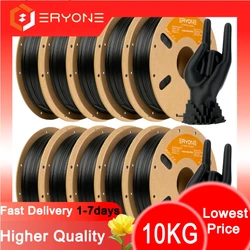 ERNONE PETG Carbon Fiber Filament 1.75mm ±0.03mm Tolerance for FDM 3D Printer High Strength Packaging Weight 3KG/5KG/10KG