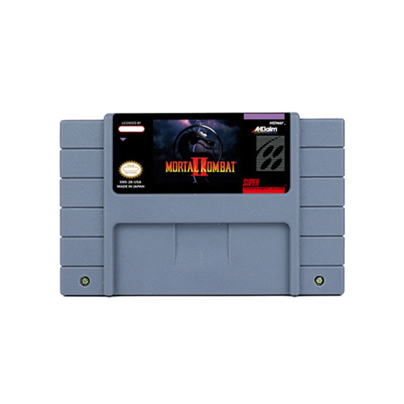 Mortal Kombat 1 2 3 Ultimate 3 Action Game for SNES 16 Bit