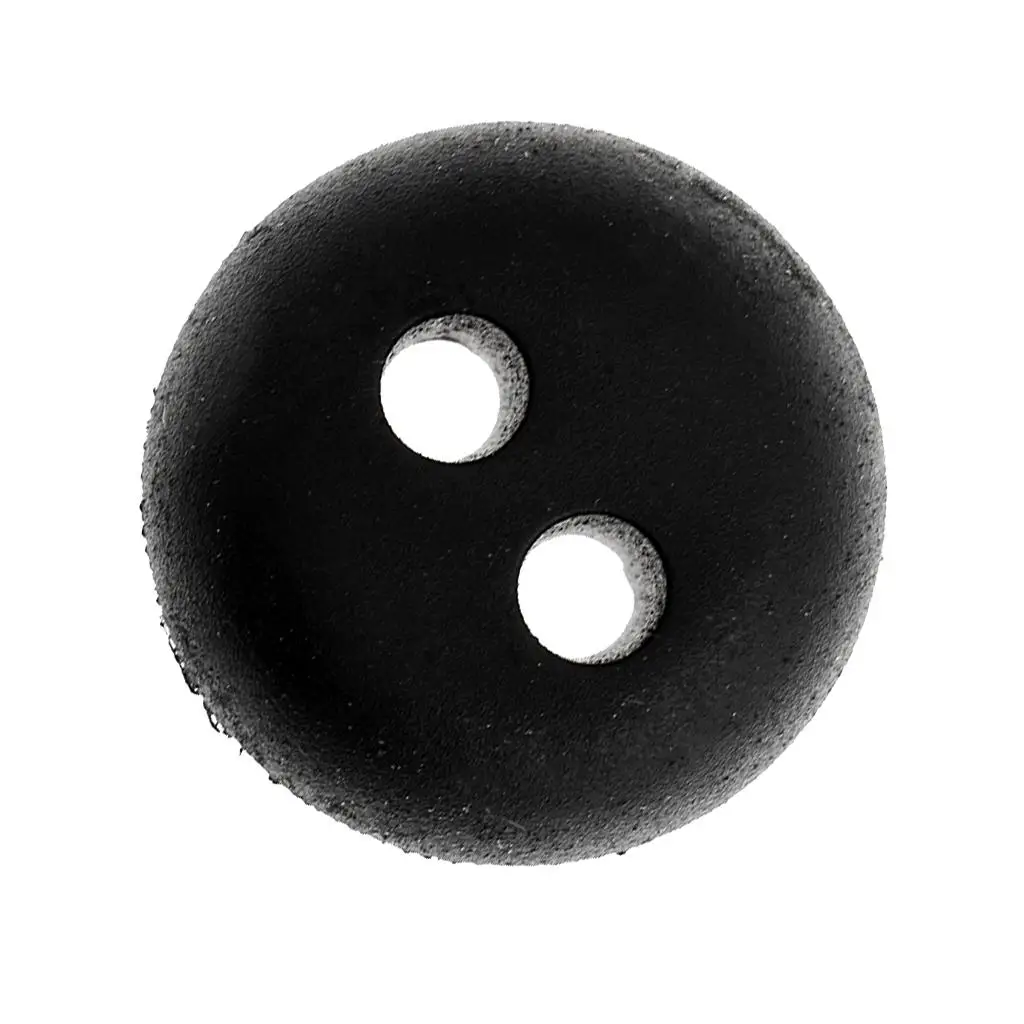 Black Rubber 2 Hole Gas Tank Grommet Universal Fuel Fitting for Garden Blowers and Trimmers