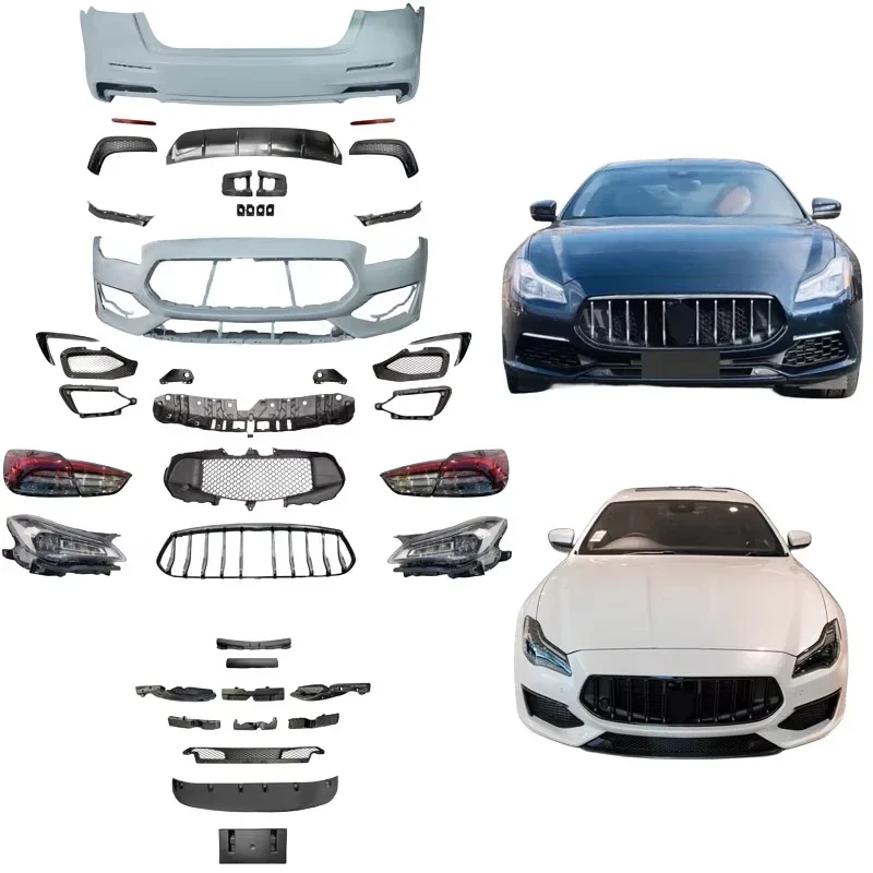 Wholesale Price Auto Accessories Car Bumper Head Light Tail Lamp Bodykit For Maserati Quattroprte GTS Performance Body Kit 2013+