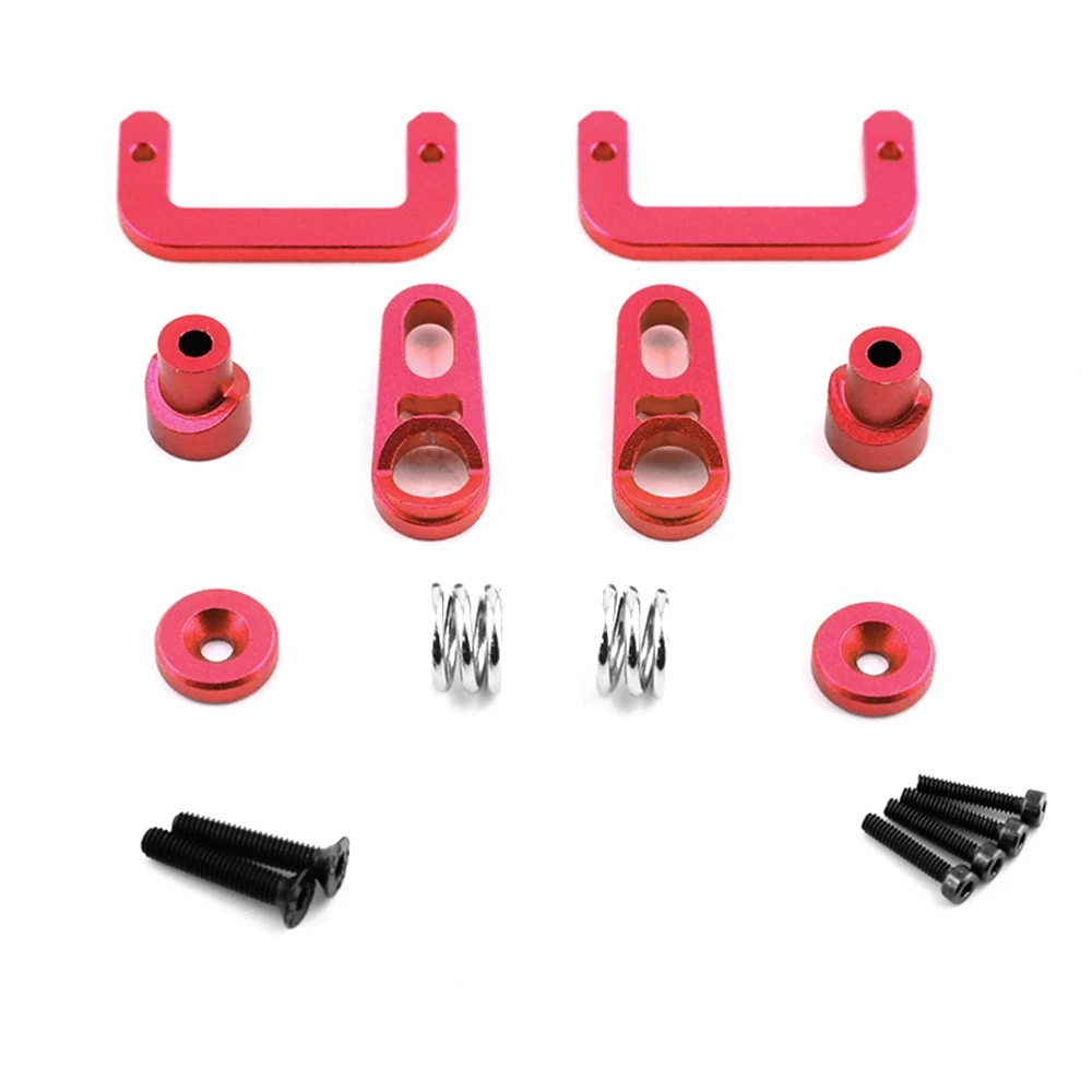 Kit servo salvaspazio per montaggio servo in metallo per Axial SCX10 III AXI03007 AXI03003 AXI03006 1/10 RC Crawler Car Parti di aggiornamento,3