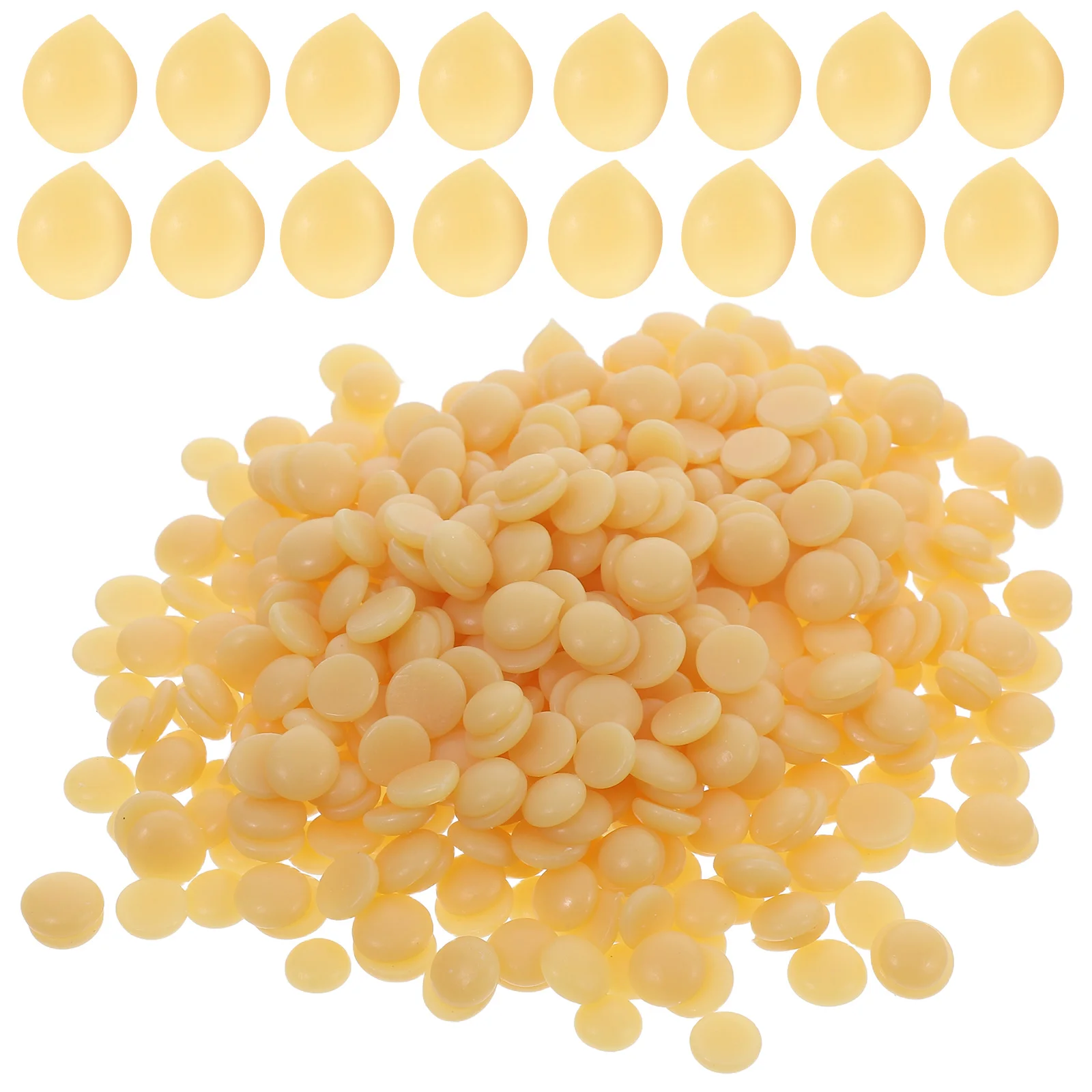 

Eucalyptus Napkin Rings Hair Removal Wax Beans Beads Remover for Men Depilatory Cream Body Ear Yellow