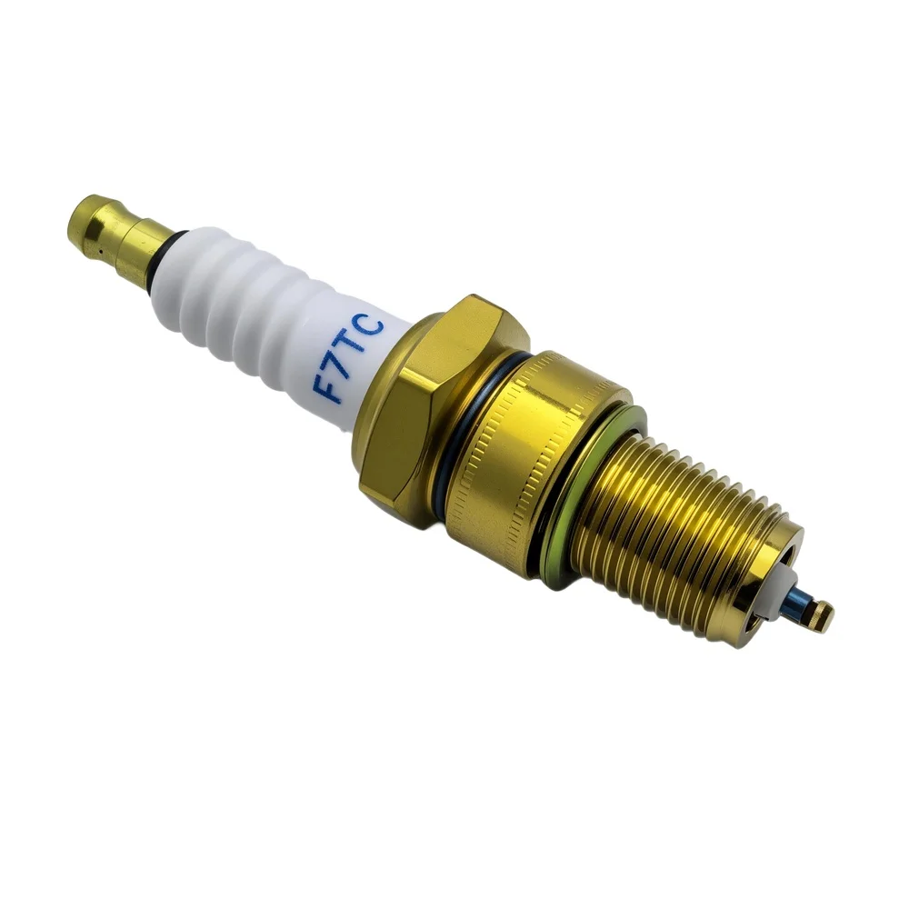 Spark Plug F7TC for Generator Lawnmower Tractor Rototiller Water Pump Go Kart Farm Machinery Parts