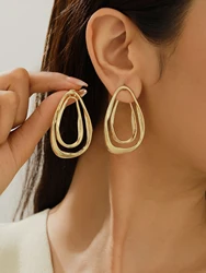 1 Pair casual fashion Geometric Water Drop Earrings