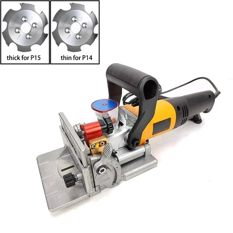 

Wood Connector Slotting Machine Hand-held Lamino Slotting Machine Portable Invisible Parts Tenoning Machine