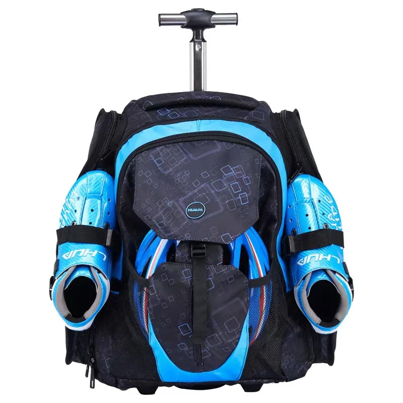  Professional Inline Speed Skating Shoes Bag Container Backpack Children Adult Rod Case Bag Suitable for Size 25-38