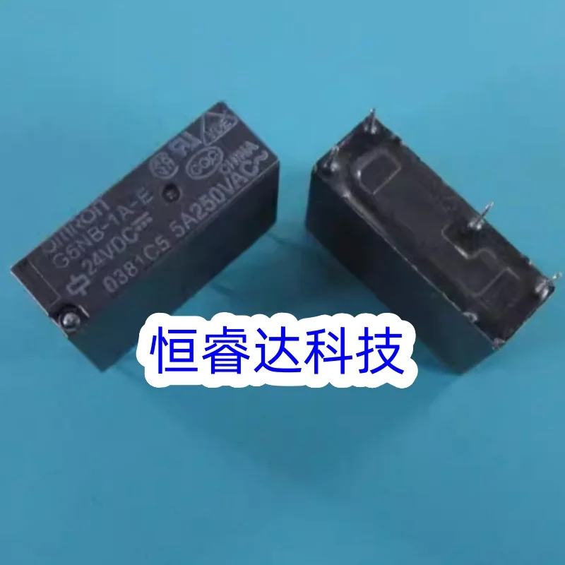 10PCS NEW Relay G5NB-1A-E-5VDC 5V G5NB-1A-E-12VDC 12V G5NB-1A-E-24VDC 24V G5NB-1A-12VDC DC5V DC12V DC24V5A DIP-4 4-Pin