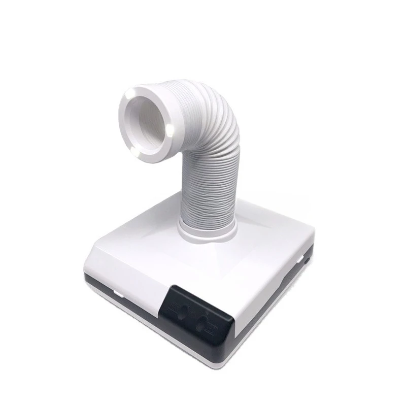 

Airflow Electric High Power Nail Dust Collector with Duct and Replaceable Filter and Spotlight