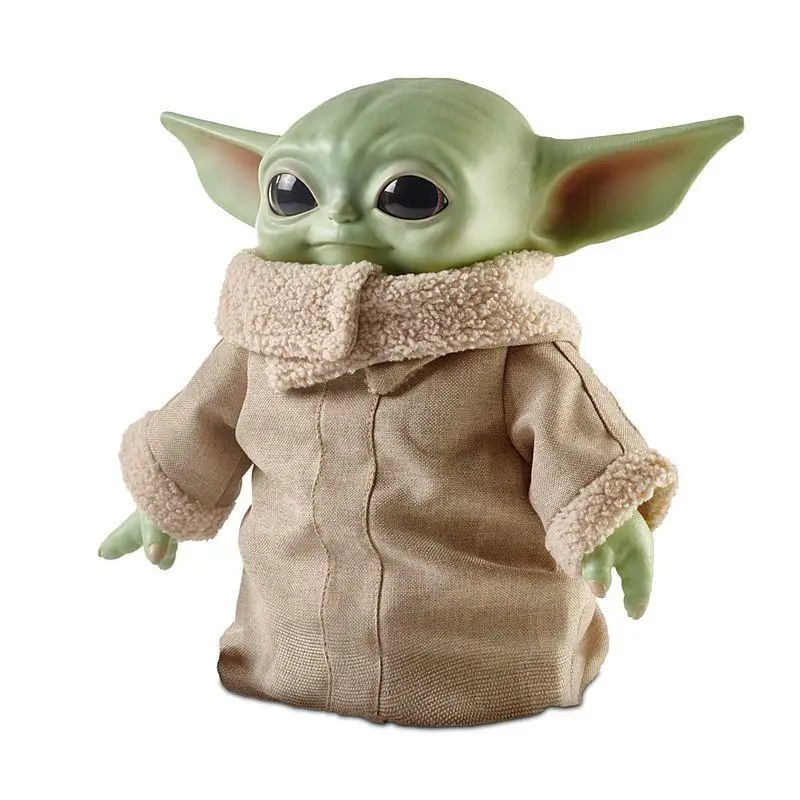Original Star Wars The Mandalorian Grogu Plush Toy 11 Inch Baby Yoda The Child Soft Body Vinyl Head Figure Doll Fans Gifts GWD85 view 6
