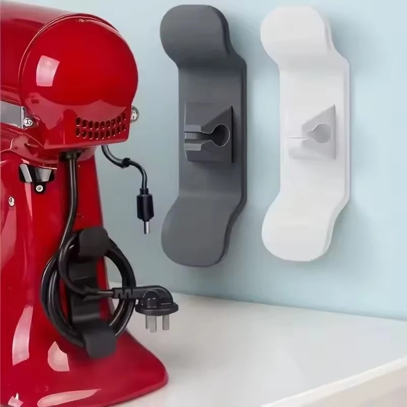 1-5pcs Cord Wrapper Cable Holder Clip Clamp Cord Organizer Cables Storage For Kitchen Appliances Mixer Blender Coffee Air Fryer
