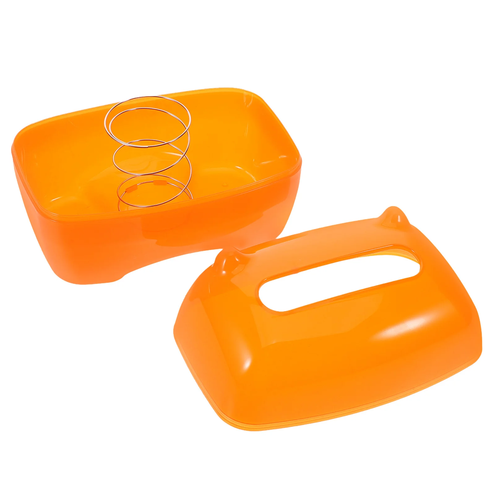 

Cute Cat Design Tissue Box Cover Creative Desktop Acrylic Tissue Dispenser for Facial Tissues Cube Boxes Napkin Holder