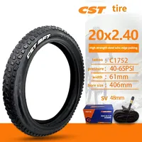 tire 20X2.40 children's bike, mountain off-road vehicle 20x2.4 inner and outer tires 20 inches 61-406