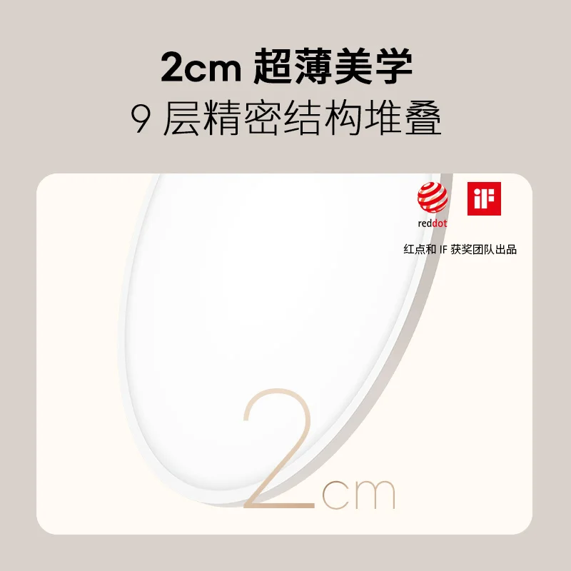 Ceiling light Ultra-thin bedroom light Eye protection Children's room light