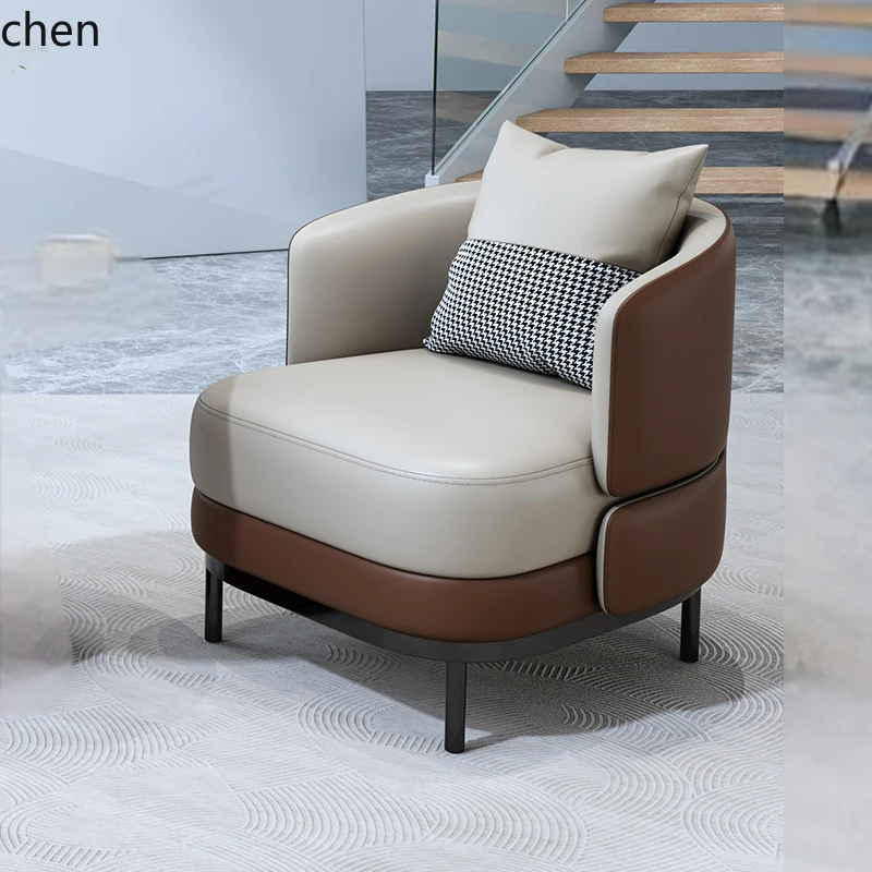 

ZML Home Living Room Bedroom Balcony Single Sofa Chair Chair Beauty Salon