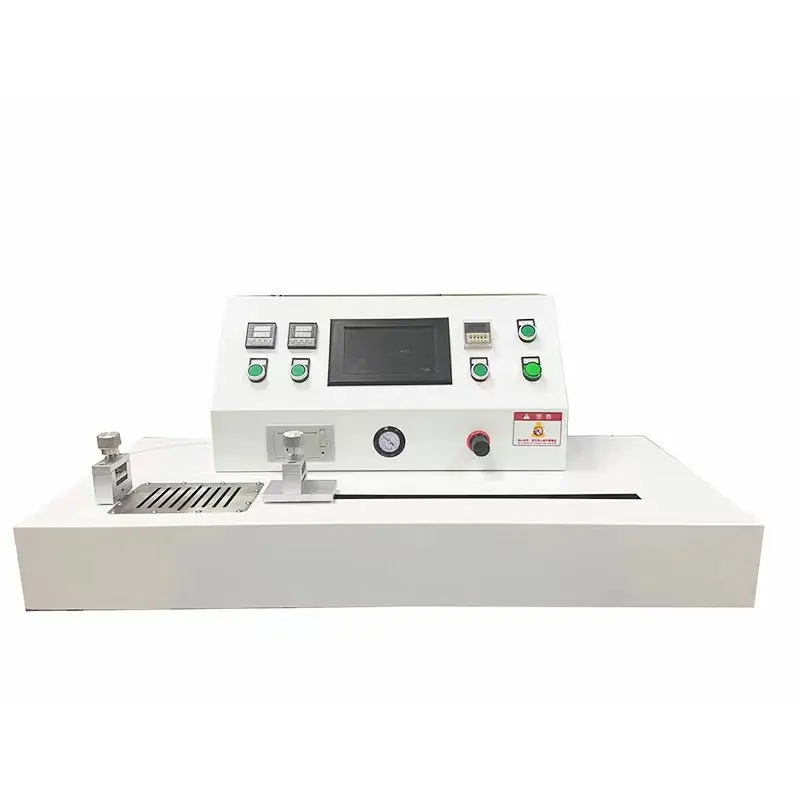 

Automatic computer packaging bag tensile strength testing device horizontal tensile thrust tester