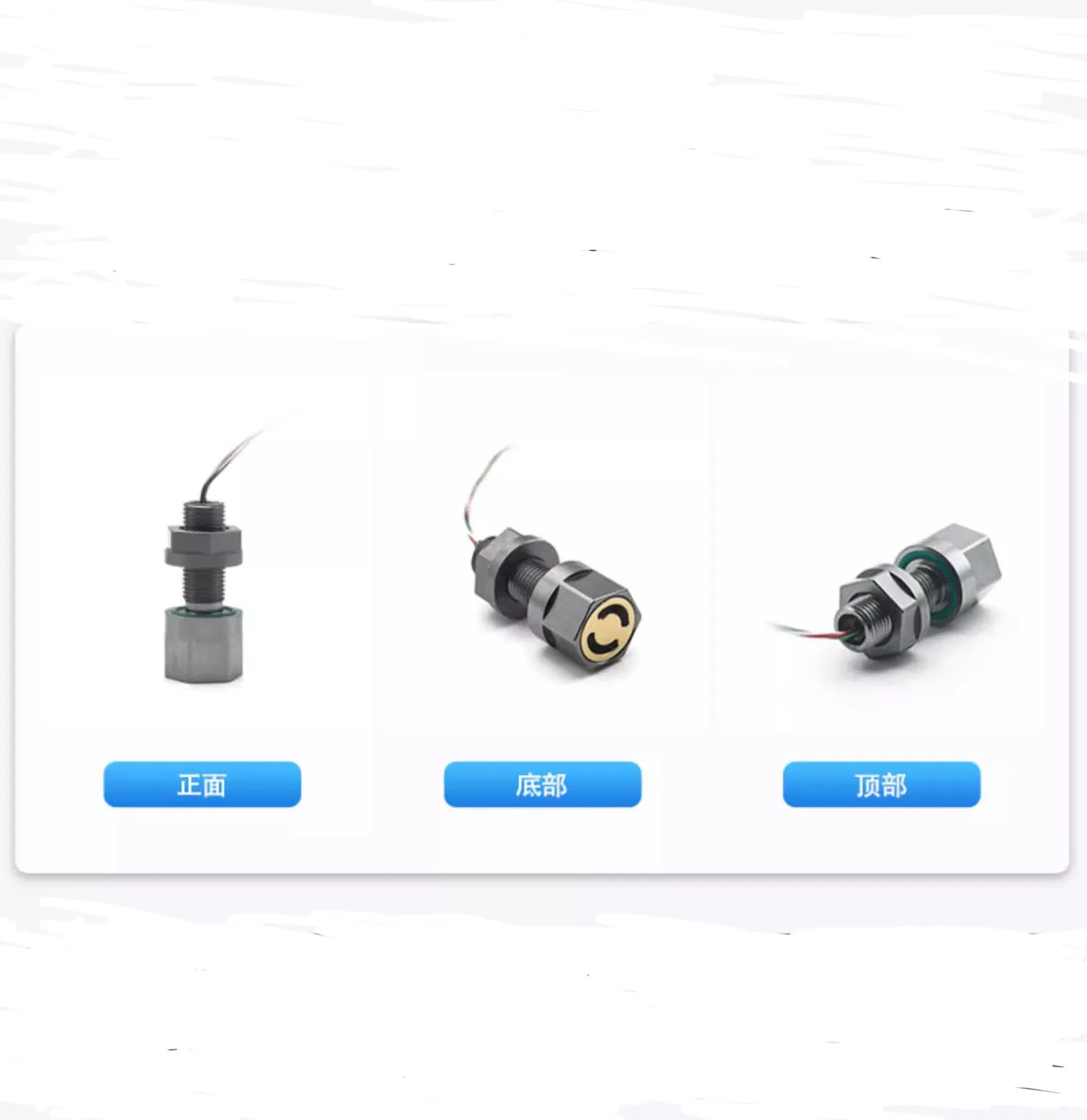 Sensor de profundidad de 300 metros MS5837 Robot submarino presión de agua profunda ROV tuerca suelta marina