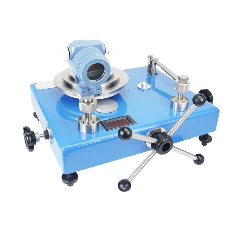 JY-60 Higher Accuracy Pressure Gauge Calibrator   Hydraulic Calibrate  Dead Weight  Tester