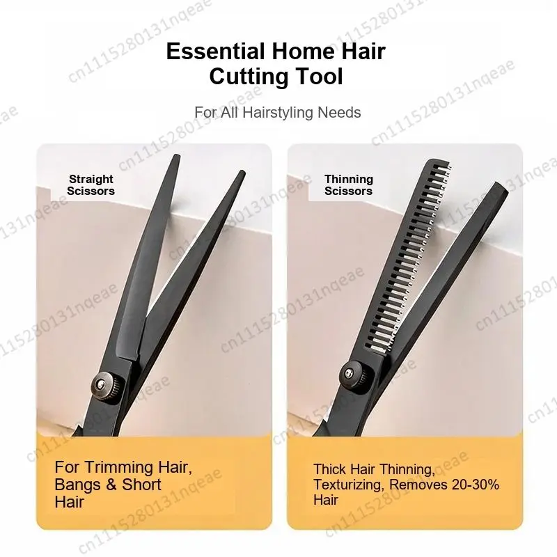 Professional Haircut Scissors Household Thinning Broken Hair Tooth Scissors Bangs Haircut Hair Salon Set