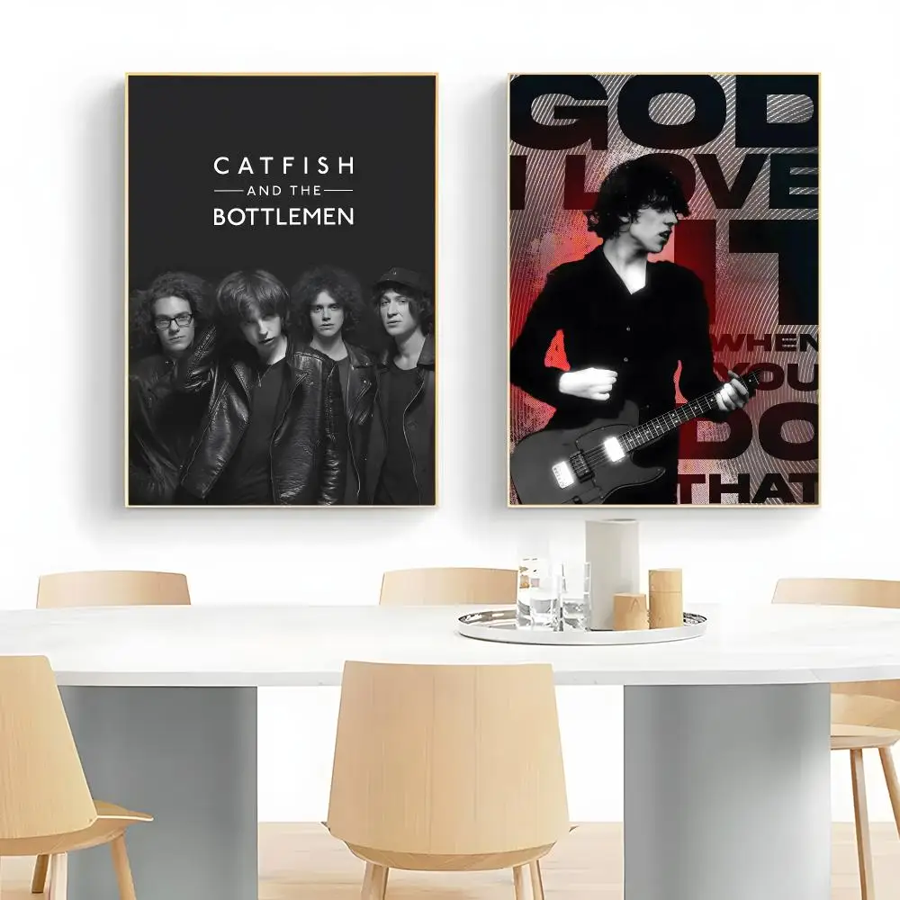 Indie Band C-Catfish And The Bottlemen Poster Wall Art Print Decorative Mural Home Decor Gift Unframed
