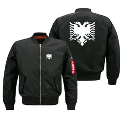 Outdoor Military Albania Flag Flight Men Ma1 Bomber Jacket Windproof Man Baseball Coats