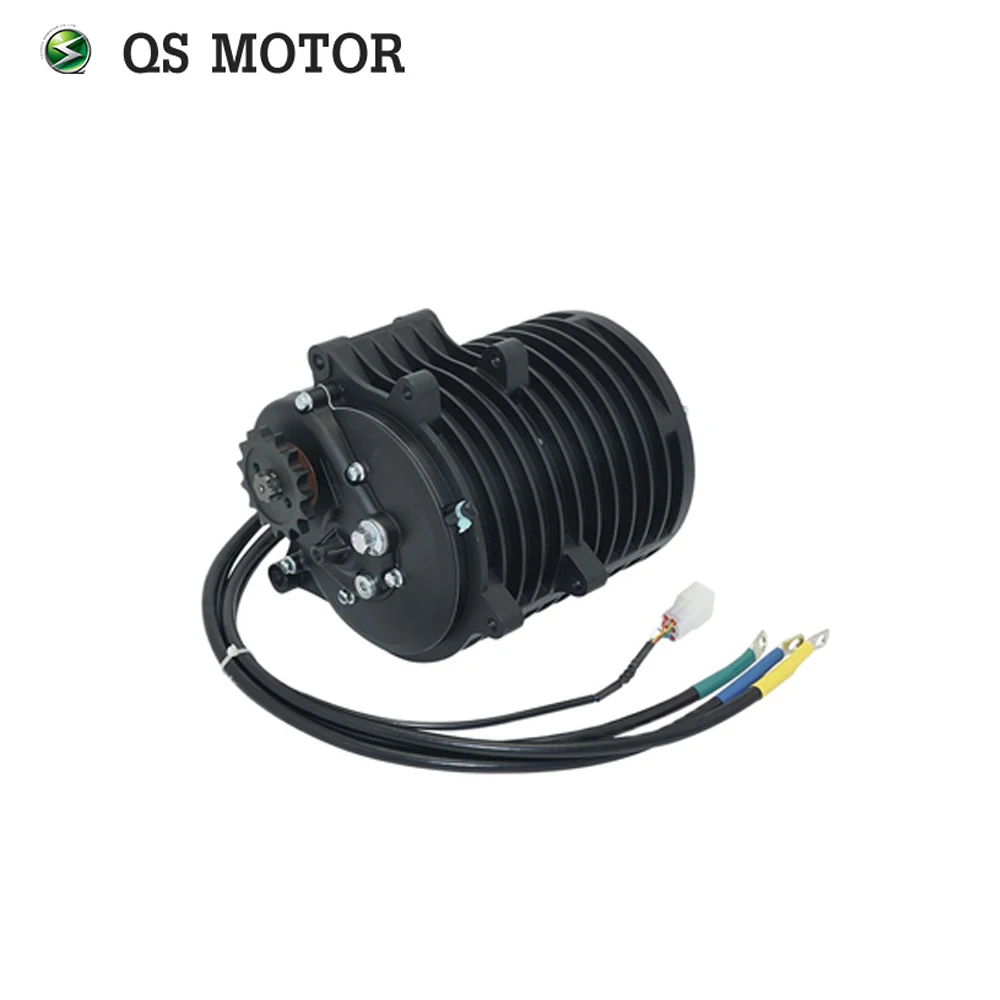 QSMOTOR QS138 3kW 70H V3 منتصف محرك السيارات ضرس 428 15T