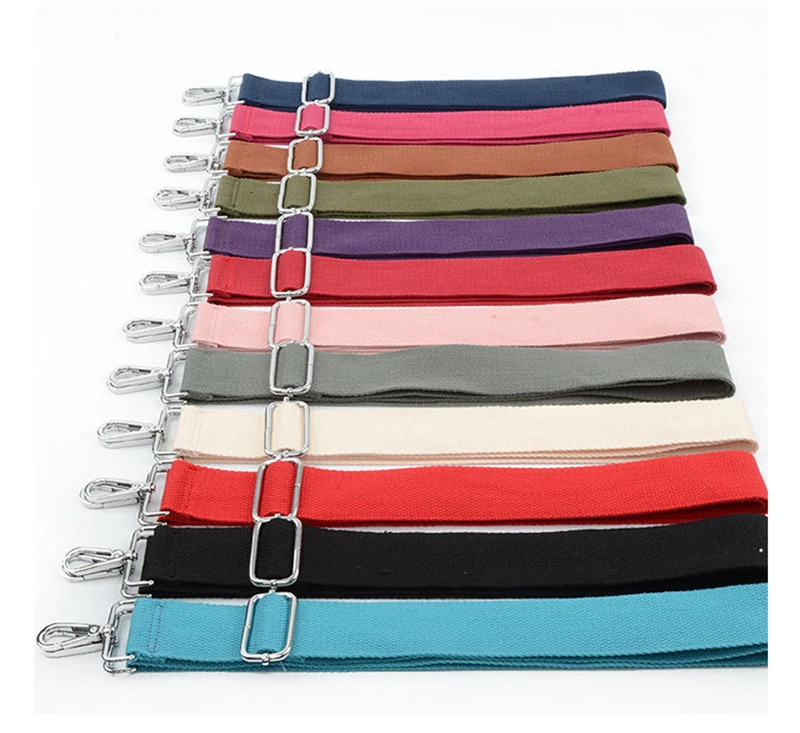 Solid Color Bag Strap for Women Shoulder Handbag Decorative Hand Messenger Belt Bag Accessories Handle Crossbody Wide Strap Part