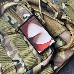 Parche táctico militar de insignia con gancho y bucle para ropa