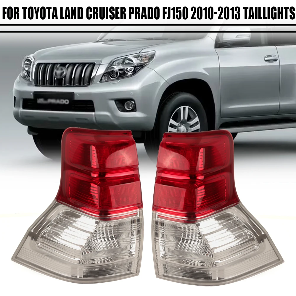 Left/Right Side Tail Lamp For TOYOTA Land Cruiser Prado FJ150 2010 2011 2012 2013 Rear Tail Light Brake Lamp with