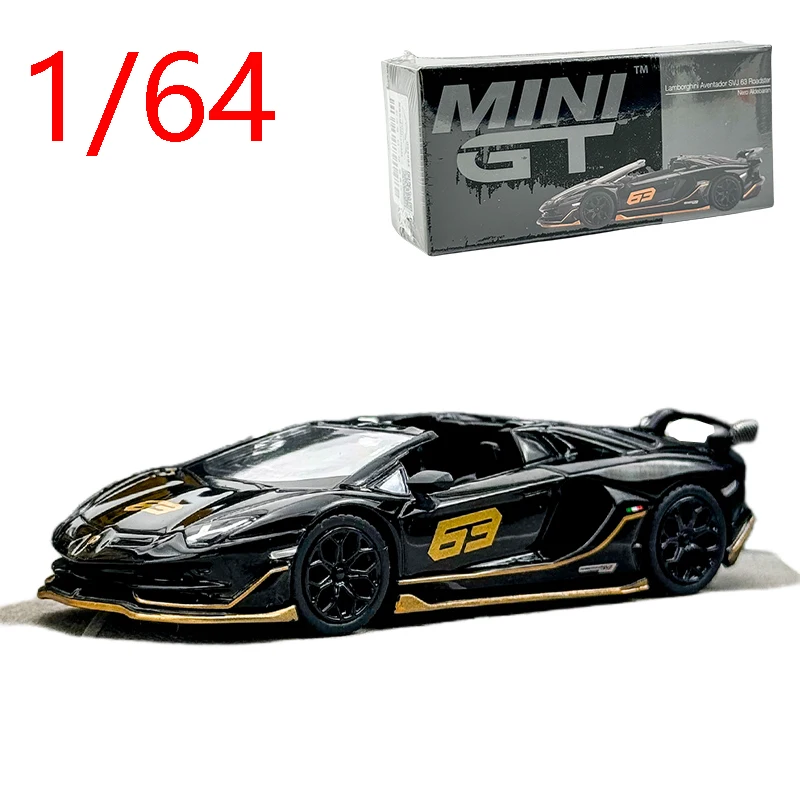 

Diecast 1/64 Scale Lamborghini Aventador SVJ 63 Roadster Model Alloy Lamborghini Aventador SVJ 63 #803 Car Model Collect Pieces