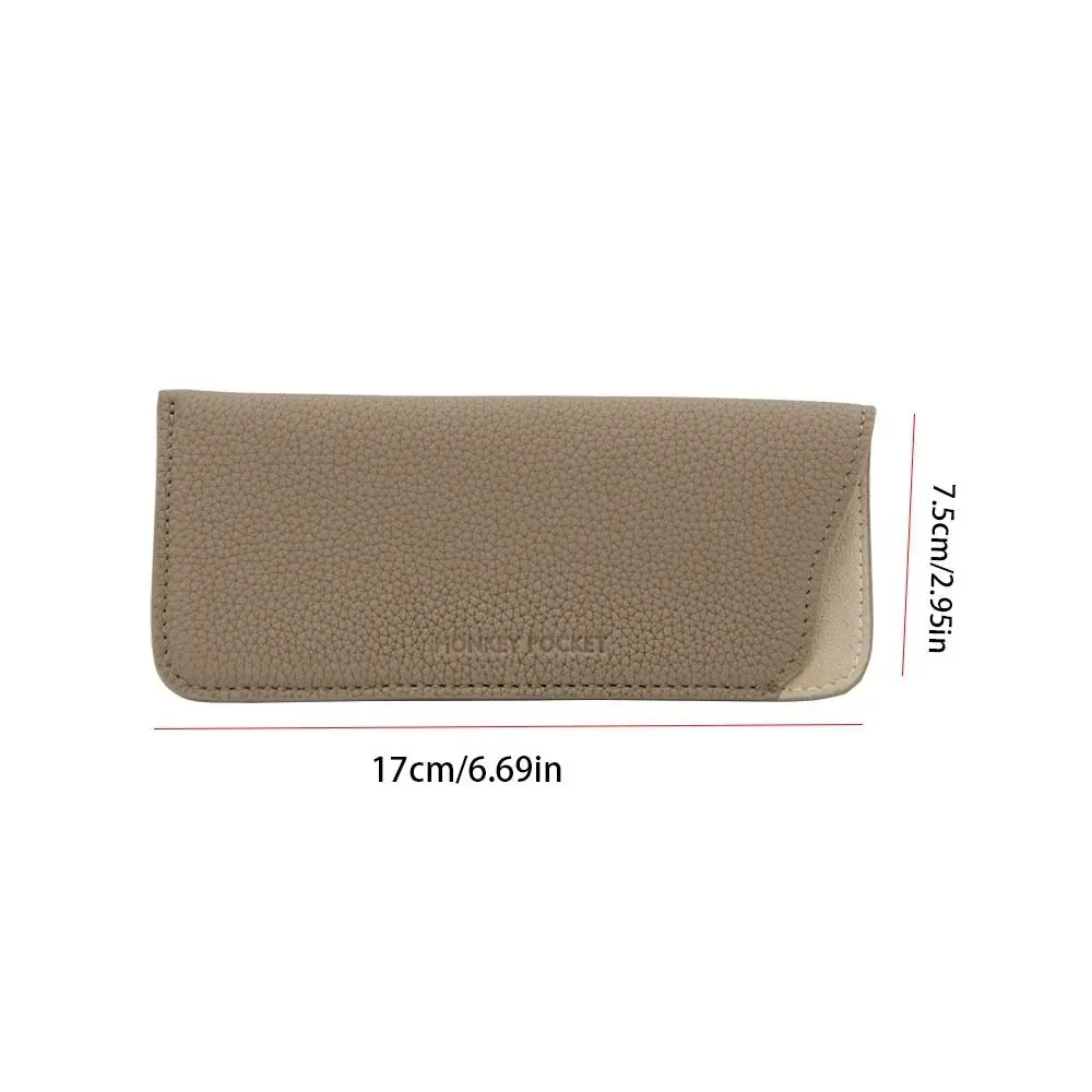 حقيبة مجوهرات حقيبة نظارات واقية كوف مقاوم للماء بولي Leather الجلود نظارات حقيبة النظارات الشمسية الحقيبة نظارات حافظة نظارات حامي