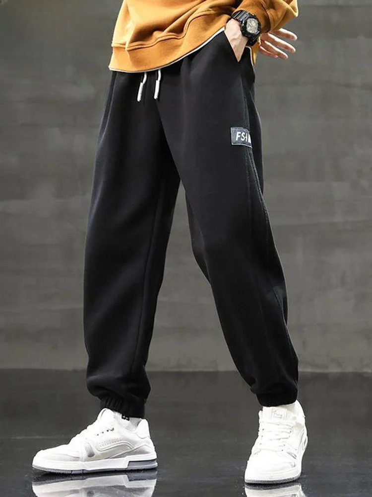 

Spirit Large Size Men's Sports Pants Casual Loose Fit Polyester Fiber Anti-Wrinkle Spring 2026 New Sle Cargo Pants