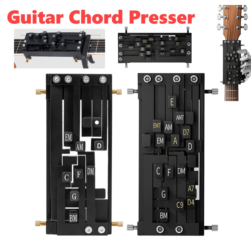 

Прижим для гитарных аккордов, тренажер для практики аккордов, автоматическая трансмиссия, инструменты для обучения струн для начинающих, аксессуары для гитары