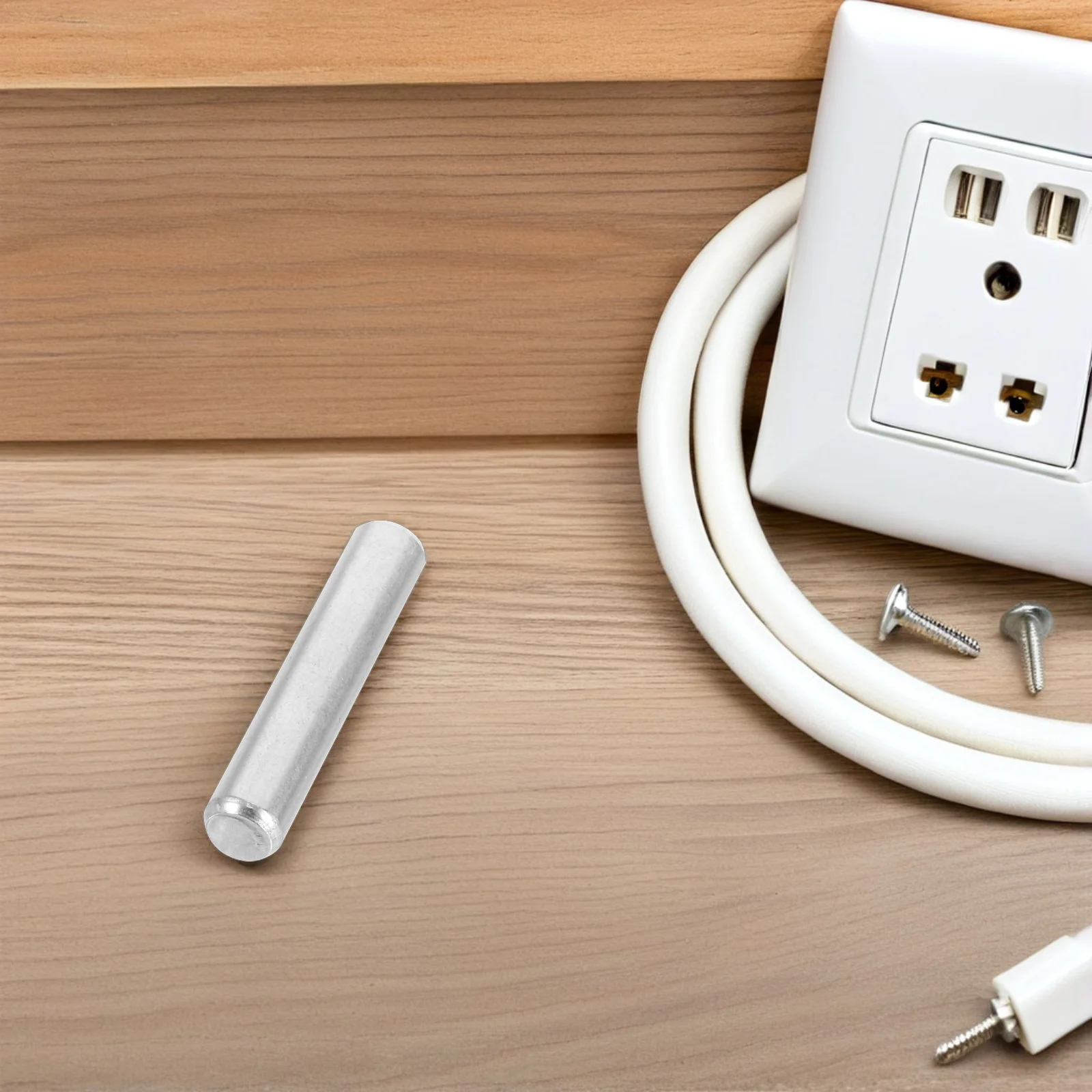 

40Pcs 25x5mm Stainless Steel Cylindrical Dowel Pin Shelf Support Pegs for Cabinets Bookcases Roll Pin Shelf Pegs