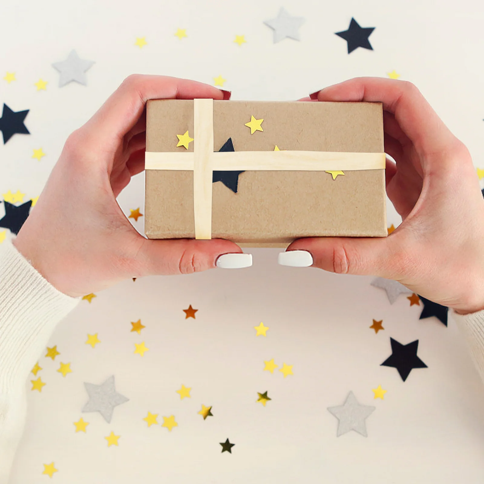 

2pcs 2 Rolls 2M Paper Raffia Ribbon For Lampshade Diy Gift Wrapping Crafts Decoration Handicraft Supplies Valentine'S Christmas