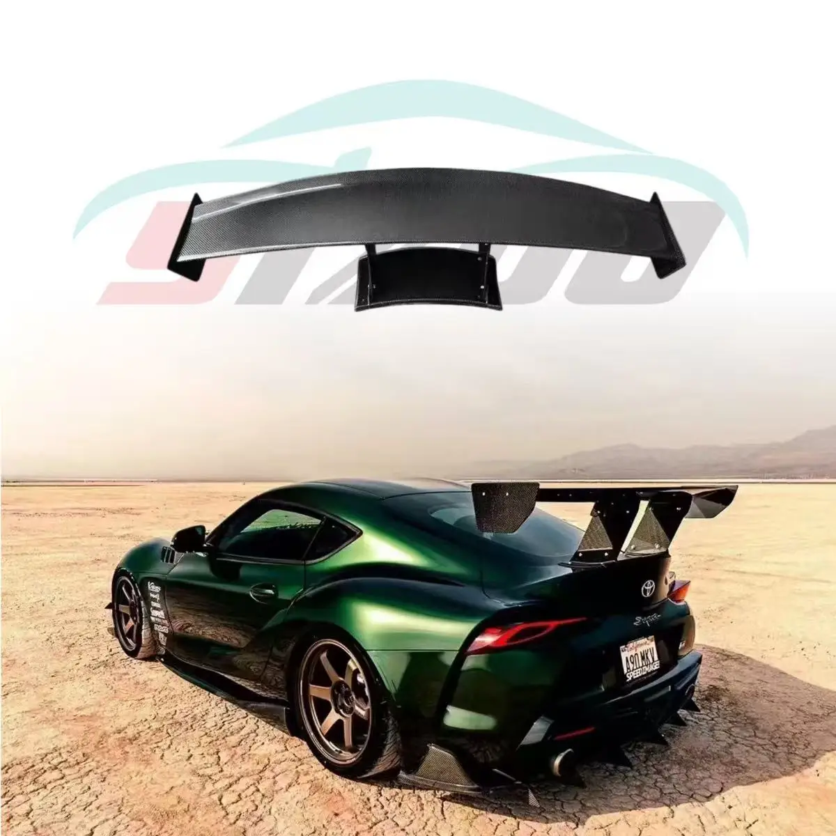 

Накладка на крышку багажника из настоящего карбона (FRP) для Toyota Supra A90 A91 MK5 Coupe 2019-2022 в стиле Varis
