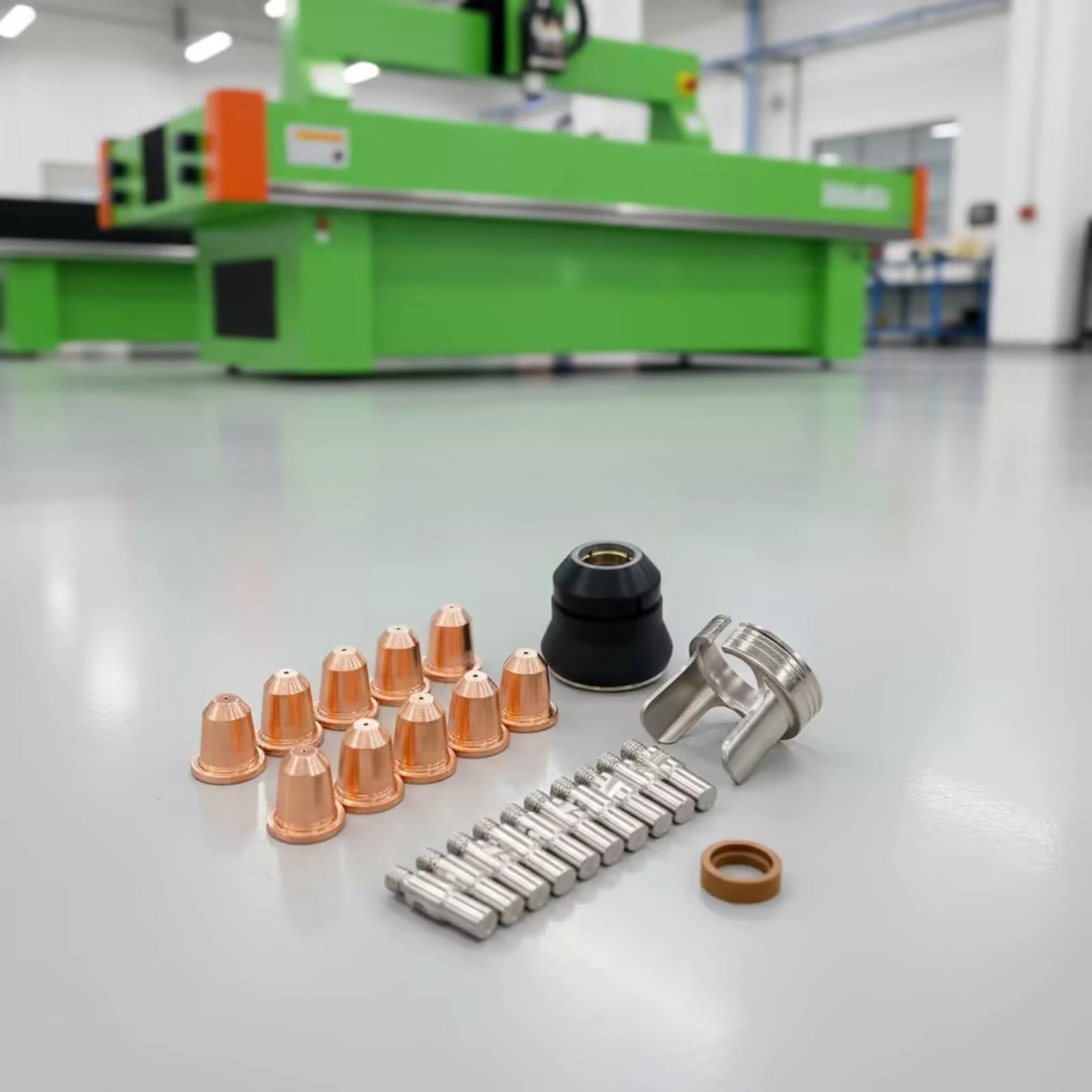 S45 Arc Torch Kit with Nozzles Copper Arc Cutting Torch Accessory Kit Electrode Easy to Install Replacement Parts Strong