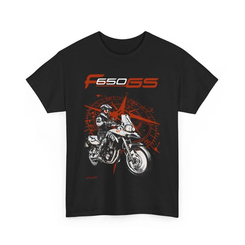 New F 650 GS T-shirt The Original Funduro Motorcycle Tee Classic Adventure Rider Top for Fans Starter Gift Cotton T-shirt Unisex