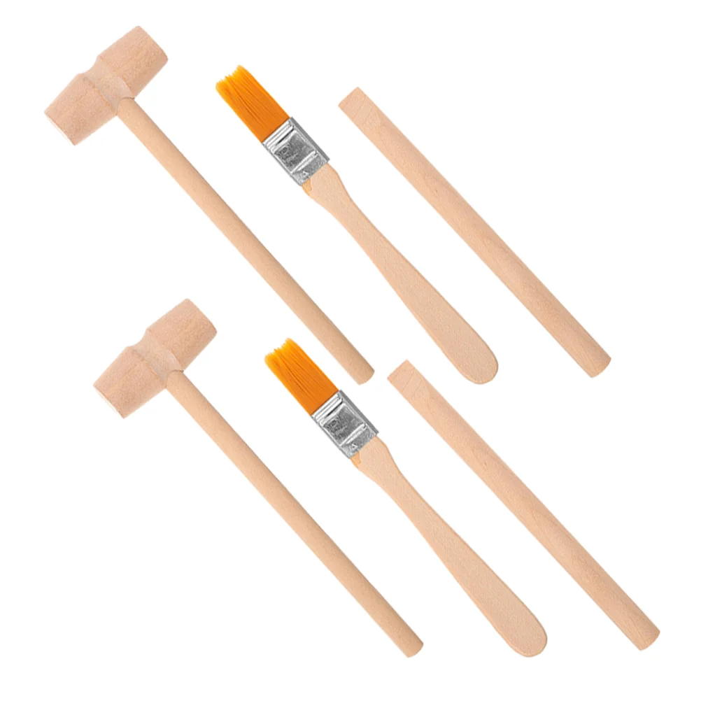 

Other Educational Toys Hammer Child Storage Boxes with Lids Kids Kits Wooden Digging Tool