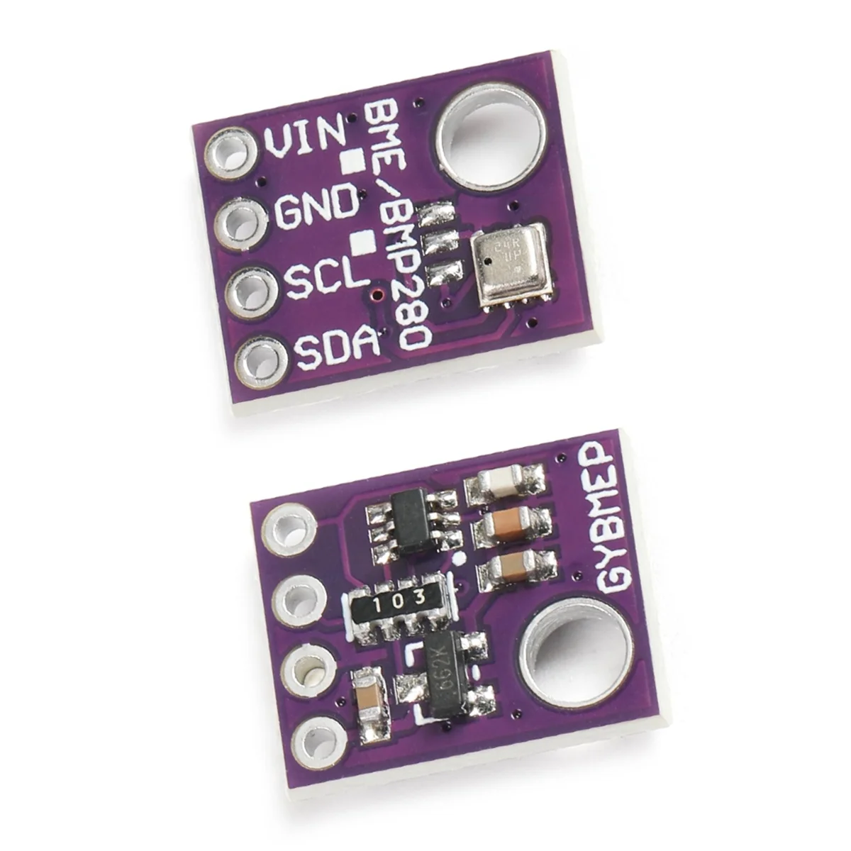 【B74A】BME280 5V Modul Sensor 2 Buah I2C SPI Tekanan Atmosfer Suhu Kelembaban GY-BME280 Breakout
