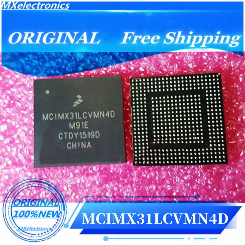 FREE SHIPPING 1-5PCS/LOT MCIMX31LCVMN4D MCIMX31 BGA-473 NEW100%