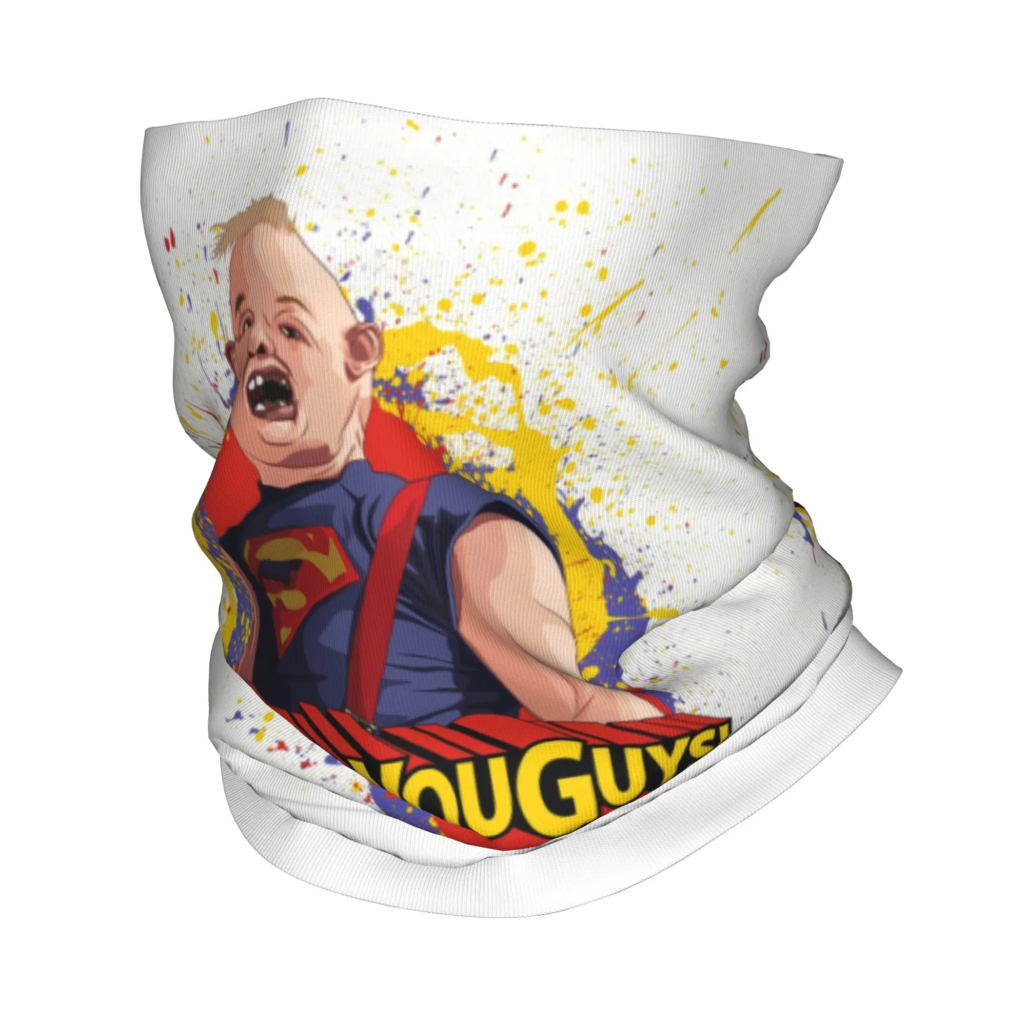 Custom The Goonies Hey You Guys Bandana Winter Neck Warmer Men Windproof Wrap Face Scarf for Ski Sloth Never Say Die Headband