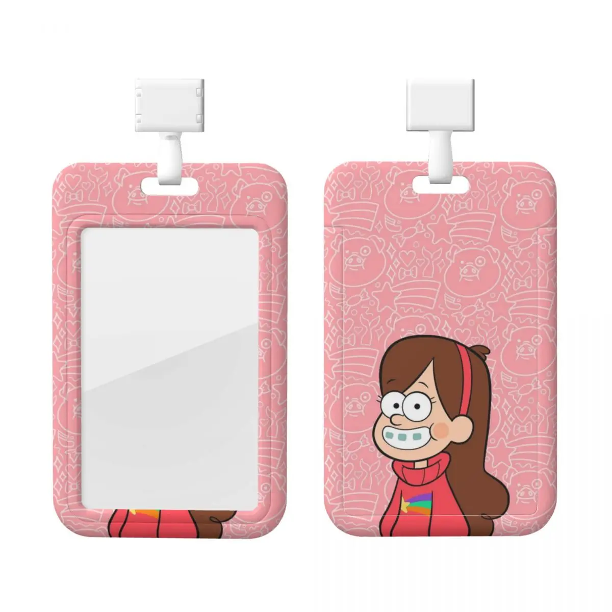 

Пользовательские забавные аниме Gravity Falls держатели для кредитных карт шейный ремешок ремешок ID бейдж держатель для карт фабрики держатель для карт медсестры