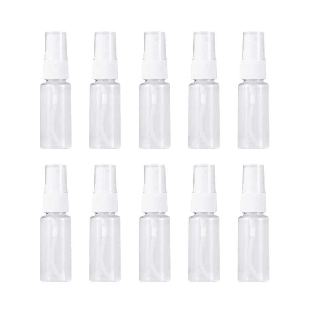 10 pz 30 ml portatile riutilizzabile bottiglia spray compatto nebulizzatore per piante da viaggio acqua profumo trucco giardinaggio